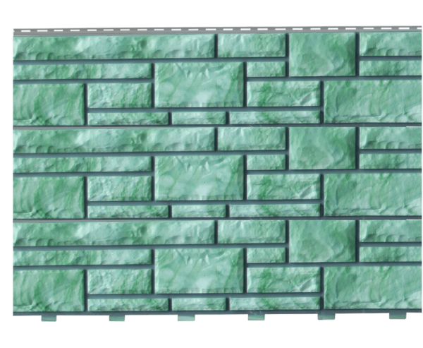 Фасадные панели «Доломит эксклюзивный», Малахит купить в Кимрах