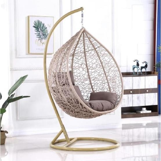 Кресло Подвесное из искусственного ротанга AFM-169A-XLB Beige купить в Кимрах