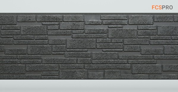 Фиброцементные панели FCS Simple АА1 (под камень) купить в Кимрах