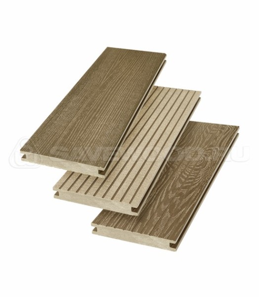 Террасная доска SW Fraxinus (R) полнотелая «SaveWood» Тик купить в Кимрах