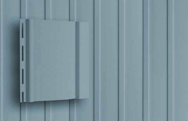 Сайдинг Вертикальный Grand Line Color Plus Голубой купить в Кимрах