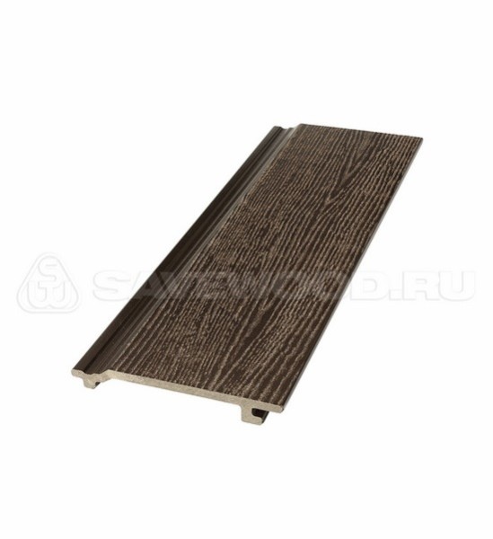 Сайдинг из дпк savewood sw-sorbus радиальный распил темно-коричневый купить в Кимрах