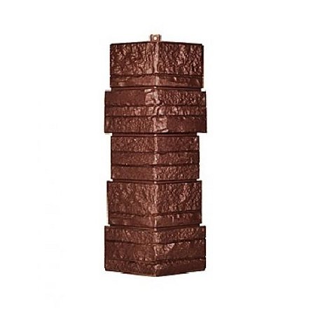 Угол T-Сайдинг-Альпийская Сказка Коричневый купить в Кимрах