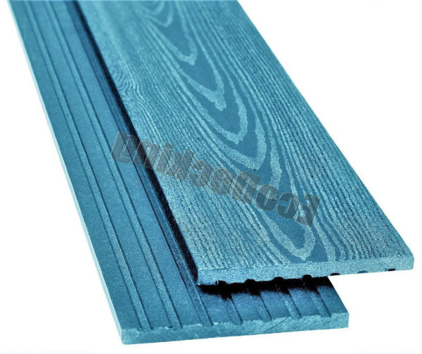 Заборная доска   из ДПК ECODECKING Лазурь купить в Кимрах