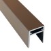 П-профиль Алюминиевый EasyDecking 35x25 Венге купить в Кимрах