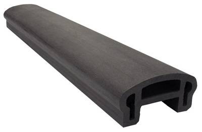 Перила вехнее фигурное Woodvex Select Графит купить в Кимрах