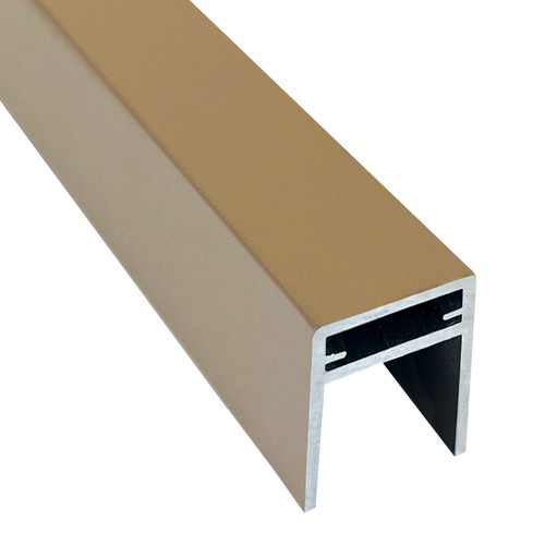 П-профиль Алюминиевый EasyDecking 35x25 Дуб купить в Кимрах