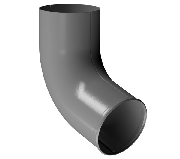 Отвод трубы D90 Döcke STAL PREMIUM Графит, (RAL 7024) купить в Кимрах