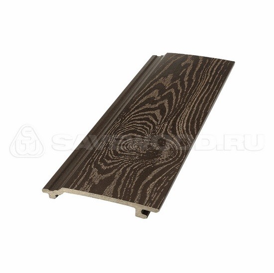 Сайдинг из дпк savewood sw-sorbus тангенциальный распил темно-коричневый купить в Кимрах