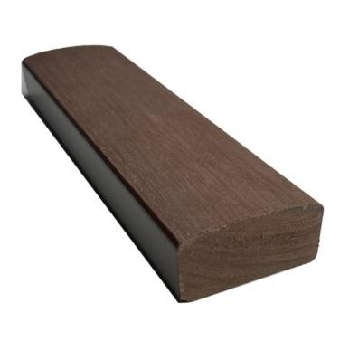 Лавочный брус Ecodecking Некст полнотелый брашированный 70х35 шоколад купить в Кимрах