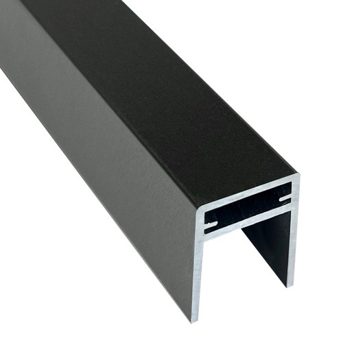 П-профиль Алюминиевый EasyDecking 35x25 Черное дерево купить в Кимрах