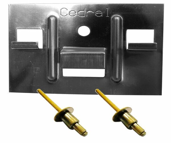 КЛЯММЕР + ЗАКЛЁПКА ДЛЯ CEDRAL CLICK 250 ШТ купить в Кимрах