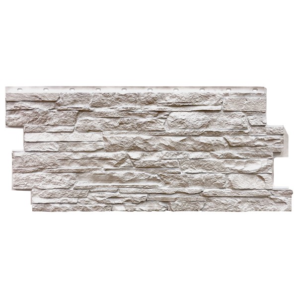 Фасадная панель FineBer, Скала, Мелованный белый купить в Кимрах