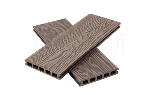 Доска террасная ДПК 3D SEQUOIA DUAL WOOD BROWN купить в Кимрах