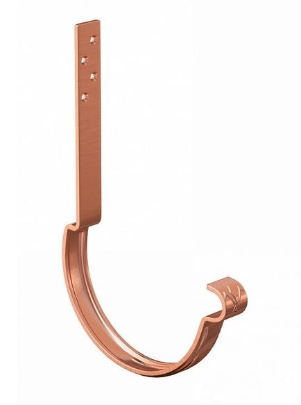 Водосток Aquasistem, система 125x90 - Крюк крепления длинный медный d125мм купить в Кимрах