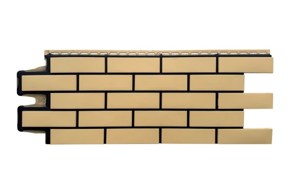 ФП Grand Line клинкерный кирпич ПРЕМИУМ Песочный (шов RAL 9005) купить в Кимрах