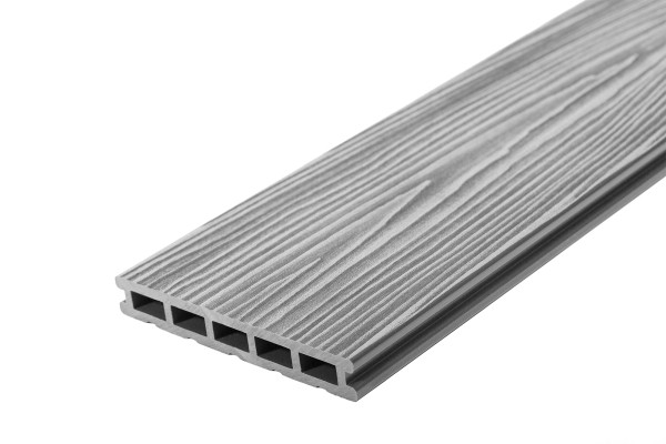 Террасная доска из ДПК RusDecking Unodeck Mogano - Серый купить в Кимрах