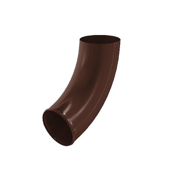 Водосток Aquasistem, система 125x90 - Отвод трубы RAL 8017 Коричневый купить в Кимрах