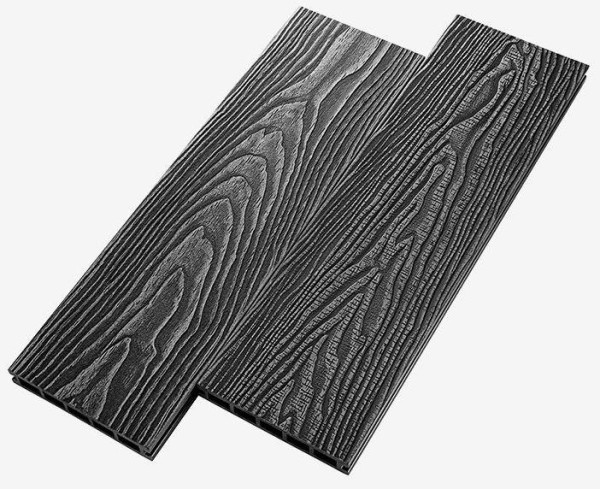 Террасная доска из ДПК RusDecking Unodeck Vintage - Графит купить в Кимрах