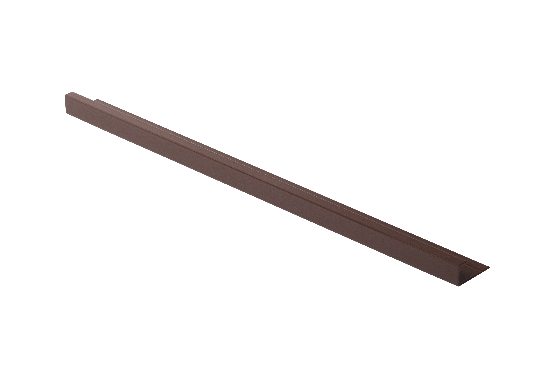 Профиль финишный,алюминиевый, бурый купить в Кимрах