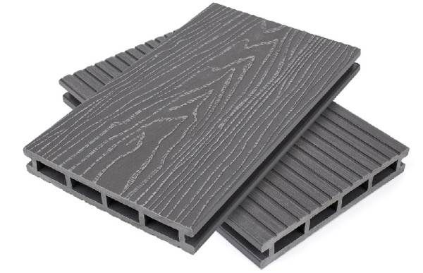 Террасная доская ДПК NanoWood Nature 3D пустотелая Серый купить в Кимрах