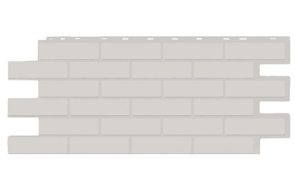 Фасадная панель T-Siding Кирпич Модерн Эко Уайт купить в Кимрах
