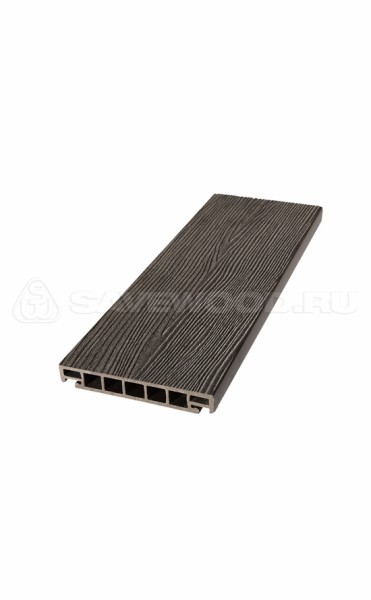 Террасная доска из ДПК SW Salix (S) (R) темно-коричневый купить в Кимрах