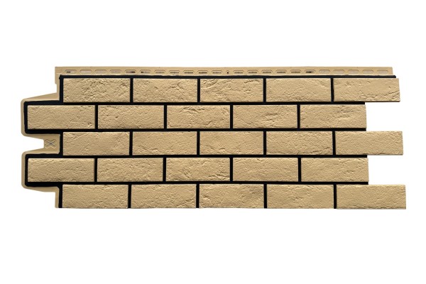 ФП Grand Line состаренный кирпич премиум Песочный (шов RAL 9005) купить в Кимрах