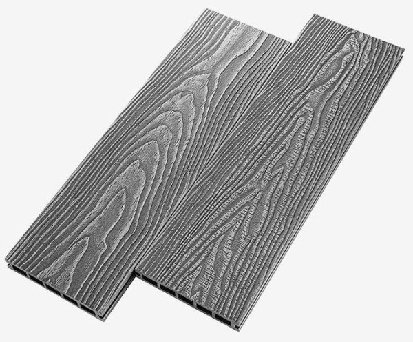 Террасная доска из ДПК RusDecking Unodeck Vintage - Серый купить в Кимрах