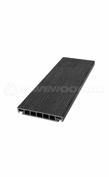 Террасная доска из ДПК SW Salix (S) (R) черный купить в Кимрах