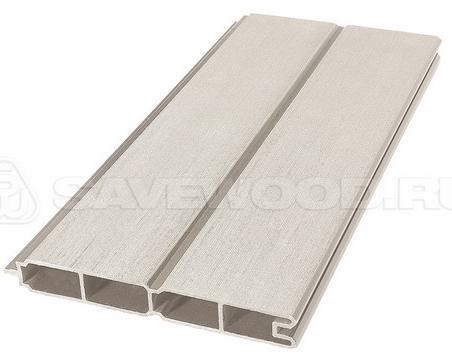 Заборный профиль из ДПК Savewood SW Agger матовый бежевый купить в Кимрах